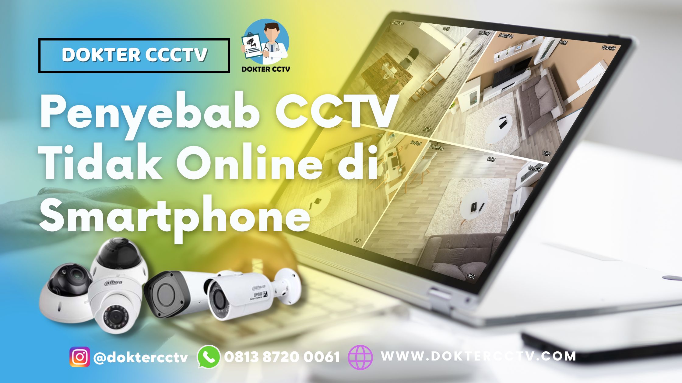 Penyebab CCTV Tidak Online di Smartphone