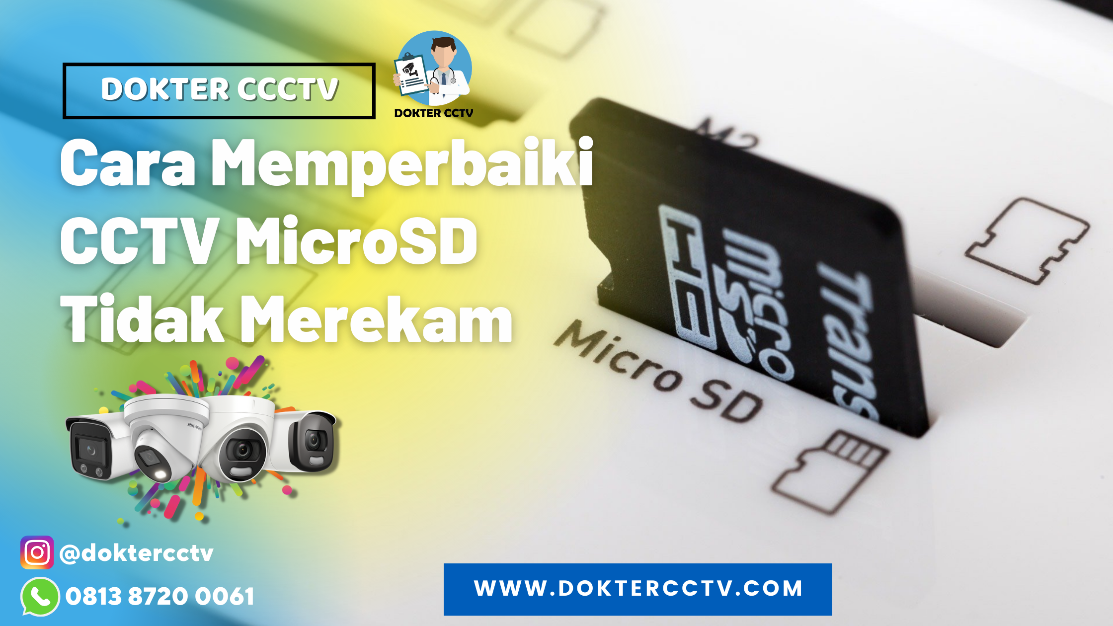 Cara Memperbaiki CCTV MicroSD Tidak Merekam